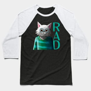 Rad Cat Baseball T-Shirt